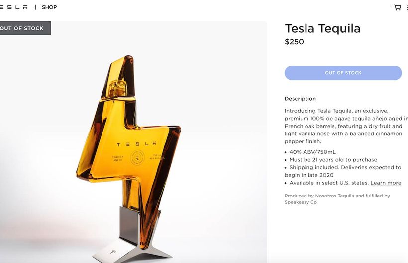 Tesla Tequila